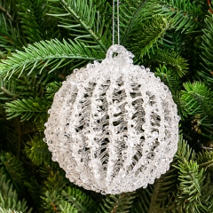 Елочная игрушка "Хрустальный шар" (072NB)