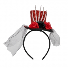 Ободок "Красная шляпа", 23 см (9243-017)