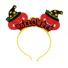 Светодиодный ободок "Тыквы", 19 см (9243-030)