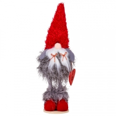 Фигурка "Гномик с сердечком", 30 см (9139-017)