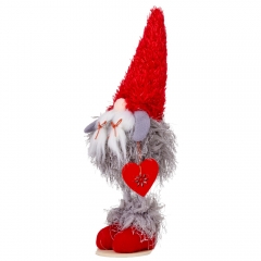 Фигурка "Гномик с сердечком", 30 см (9139-017)