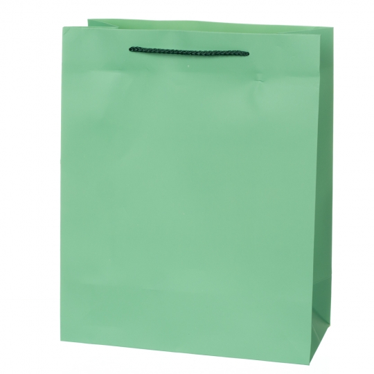 Подарунковий пакет "Класік" М, зелений (8720-008)