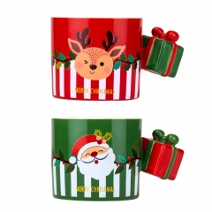 Кружка "Christmas deer", 350 мл * Рандомный выбор дизайна (9151-004)