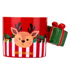 Кружка "Christmas deer", 350 мл * Рандомный выбор дизайна (9151-004)
