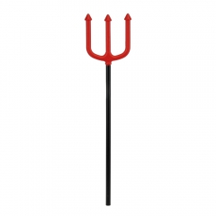 Декор на Хеллоуин "Красный трезубец", 50 см (9243-043)