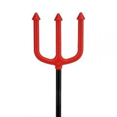 Декор на Хеллоуин "Красный трезубец", 50 см (9243-043)