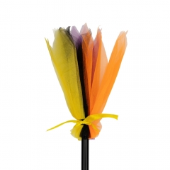 Декор на Хэллоуин "Метла цветная", 80 см (9243-052)