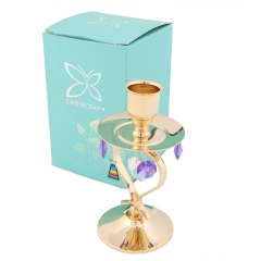 Подсвечник "Кристаллы" (13 см) (009-C04/GEM)