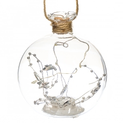 Елочная игрушка "Волшебный шар", 10х11см (с подсветкой) (050NB)