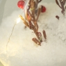 Скидка. Новорічний ліхтарик «Зимовий ліс», 12х21см (з підсвічуванням) (без батарейок) (056NB)