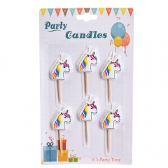 Свечи праздничные "Единороги" (8110-004)