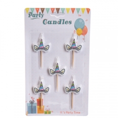Свечи праздничные "Единорожки" (8110-005)