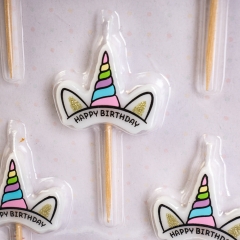 Свечи праздничные "Единорожки" (8110-005)