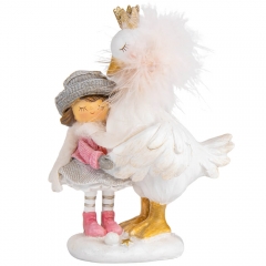 Фигурка "Принцесса с лебедем", 19 см (6014-061)