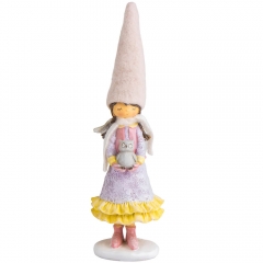 Статуэтка "Девушка с совой" 34,5 см (6014-069)