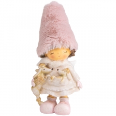 Статуэтка "Девочка с любимцами", 23 см (6014-071)