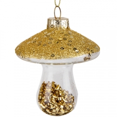 Елочная игрушка "Гриб", 7 см (6017-108)