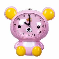 Будильник "Медведь" розовый (2008-001-B)