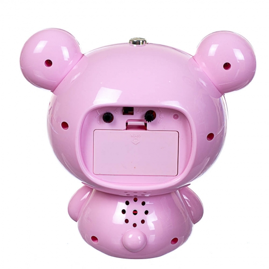 Будильник "Ведмідь" рожевий (2008-001-B)