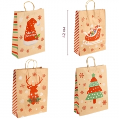 Подарочный пакет "Рождественская коллекция", 31*42 см * Рандомный выбор дизайна (9264-003)
