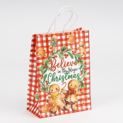 Подарочный пакет "Имбирные пряники", 15*21 см * Рандомный выбор дизайна (9264-005)