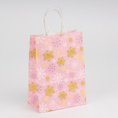 Подарочный пакет "Новогодняя красота", 15*21 см * Рандомный выбор дизайна (9264-006)