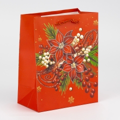 Подарочный пакет "Красота Нового года", 18*23 см * Рандомный выбор дизайна (9263-004)