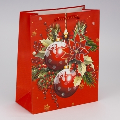 Подарочный пакет "Красота Нового года", 26*32 см * Рандомный выбор дизайна (9263-005)