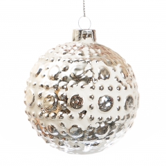 Елочная игрушка "Шар", 8см (005NB)