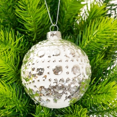 Елочная игрушка "Шар", 8см (005NB)