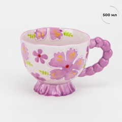 Кружка "Бузкові квіти", 500 мл (9299-001)