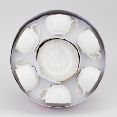 Набір "Аристократична вишуканість" на 6 персон, білий, 300 мл (19296-004)