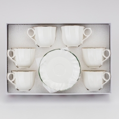 Набір "Ніжність" на 6 персон, білий, 300 мл (19296-007)