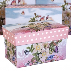 Набор коробок 10 шт. "Цветы" (8305-008)