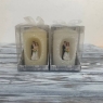 Весільна свічка (10 см) (колір кремовий, білий) (016Q)