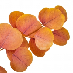 Искусственная ветвь "Эвкалипт", оранжевая, 82 см (9160-025)