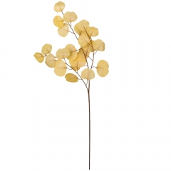 Искусственная ветвь "Эвкалипт", бежевая, 82 см (9160-026)