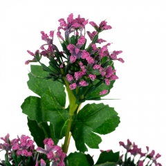 Искусственная  зелень, темно -розовая (8717-002)