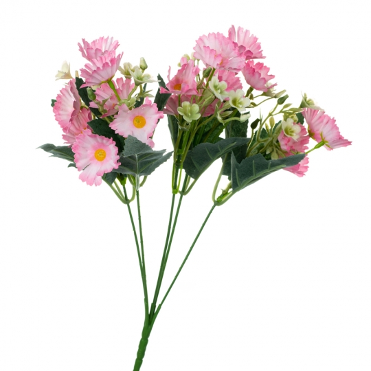 Квітковий букет, темно-рожевий (8717-014)