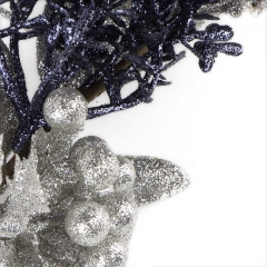 Декоративная ветка "Зимняя встреча" (6015-029)