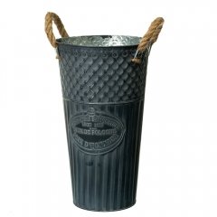 Металлическое кашпо, 35 см. (8709-005)