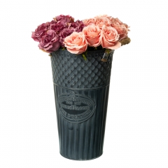 Металлическое кашпо, 35 см. (8709-005)