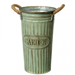 Металлическое кашпо, 37 см. (8709-001)