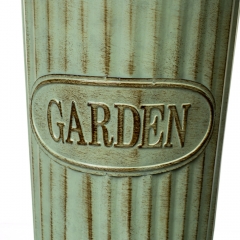 Металлическое кашпо, 37 см. (8709-001)