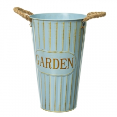 Металлическое кашпо, 30 см. (8710-003)