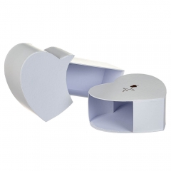 Коробка для цветов "Волнение",  белая (8300-056)