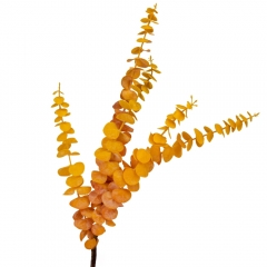 Искусственная ветвь "Эвкалипт", оранжевая, 81 см (9160-001)