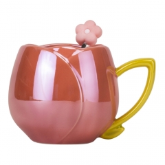 Кружка "Тюльпан", 400 мл * Рандомный выбор дизайна (9200-015)