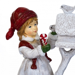 Фигурка  "Девочка с птичками" (2007-052)