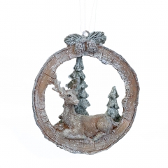 Подвеска "Венок и олень" (2007-062)